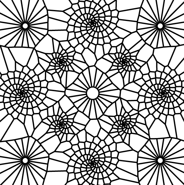 het beleid wijk waarschijnlijkheid Voronoi Diagram Tutorial : New Textiles 2012